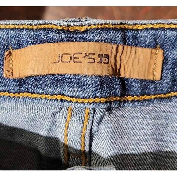 Joe's The Waistland Gaucho Wide Leg High Rise Crop Jeans Size 25 - Picture 5 of 6